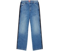 Halbhohe D-Livery Baggy-Jeans