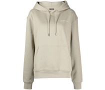 Bestickter Hoodie mit Kordelzug