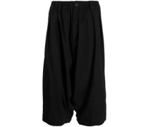 Baggy-Shorts mit Bundfalten