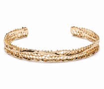 18kt Thin Lace Gelbgoldarmspange