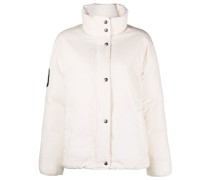 Daunenjacke mit Polo Pony-Print