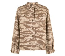 Hemd mit Camouflage-Print