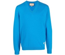 Pullover mit V-Ausschnitt