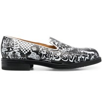 Loafer mit grafischem Print