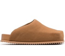 Sandalen mit eckiger Spitze