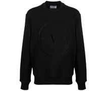 Sweatshirt mit Logo-Prägung