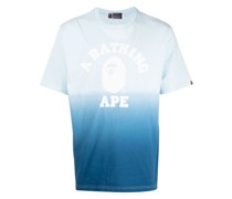 A BATHING APE® T-Shirt mit Ombre-Effekt