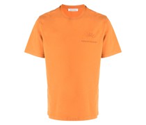 T-Shirt mit Logo-Prägung