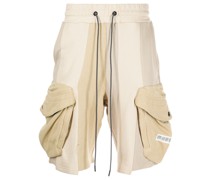 Cargo-Shorts mit Patchwork-Look