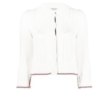 Cardigan in Pointelle-Strick