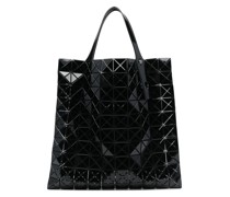 Handtasche mit geometrischen Einsätzen