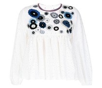 Bestickte Bluse