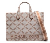 Shopper mit Logo-Print