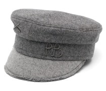 Bestickte Baskenmütze