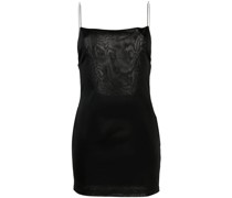 Hira Minikleid mit metallischen Trägern