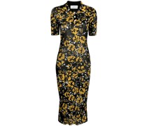 Kleid mit Blumen-Print