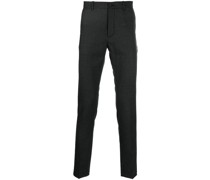 Halbhohe Slim-Fit-Hose