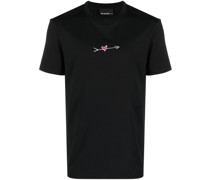 T-Shirt mit Stickerei