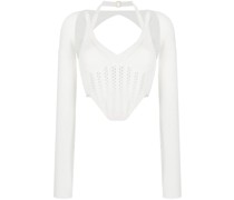 Cropped-Top im Corsage-Style