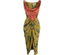 Midikleid mit Blumenmuster