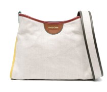 Schultertasche mit Logo