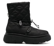lace-up snow boots