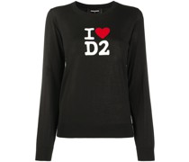 'I Love D2' Pullover