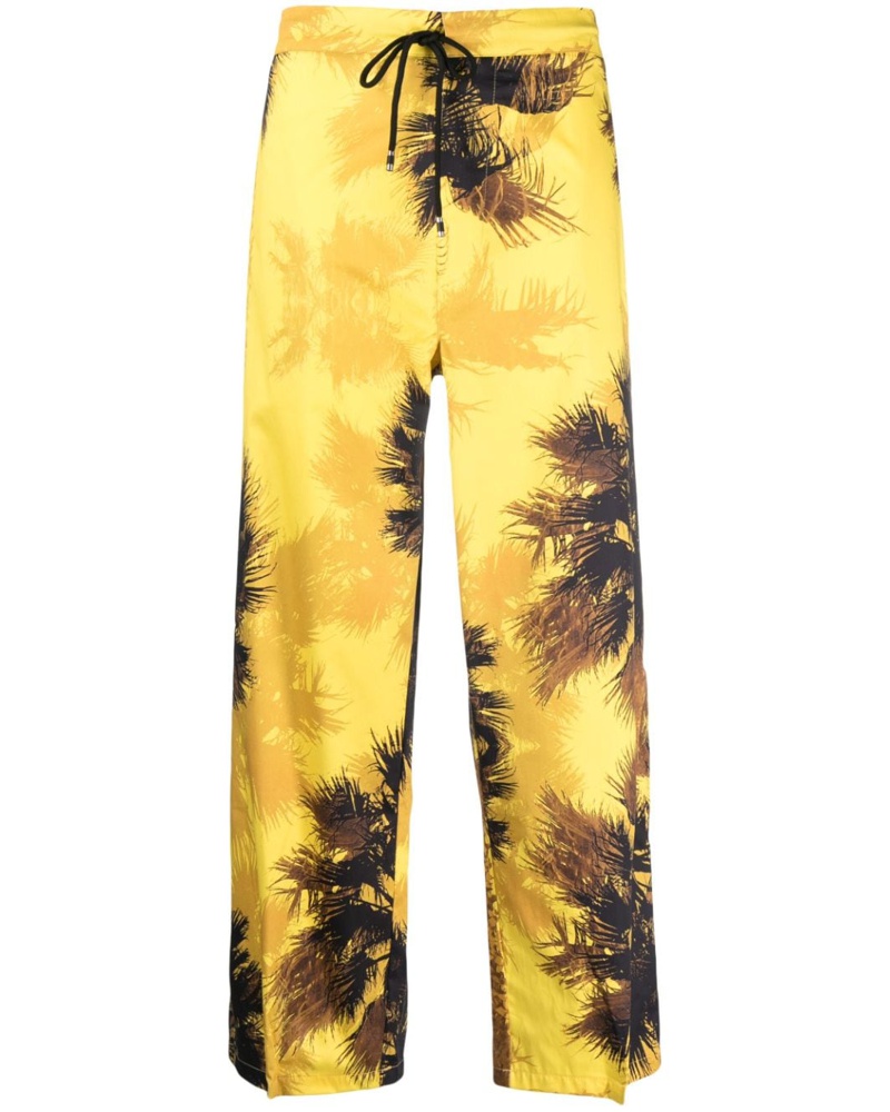 Laneus Damen Gerade Hose mit grafischem Print Laneus Damen Gerade Hose mit grafischem Print