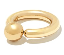 14kt 1 Ball Gelbgoldring