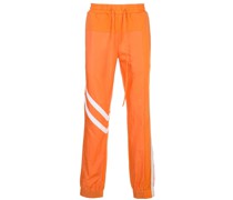 Sporthose mit geometrischen Einsätzen