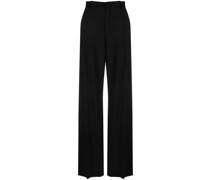 Ausgestellte High-Waist-Hose