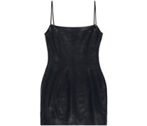Minikleid mit eckigem Ausschnitt