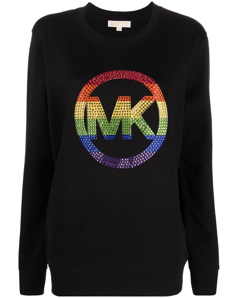 Michael Kors Damen Sweatshirt mit Strass