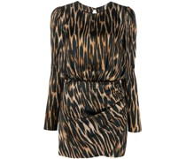 Minikleid mit Leoparden-Print