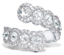'Rose Cut Toi Et Moi' Ring mit Diamanten
