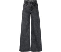 Jeans mit weitem Bein