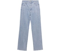 Gerade Liam High-Rise-Jeans