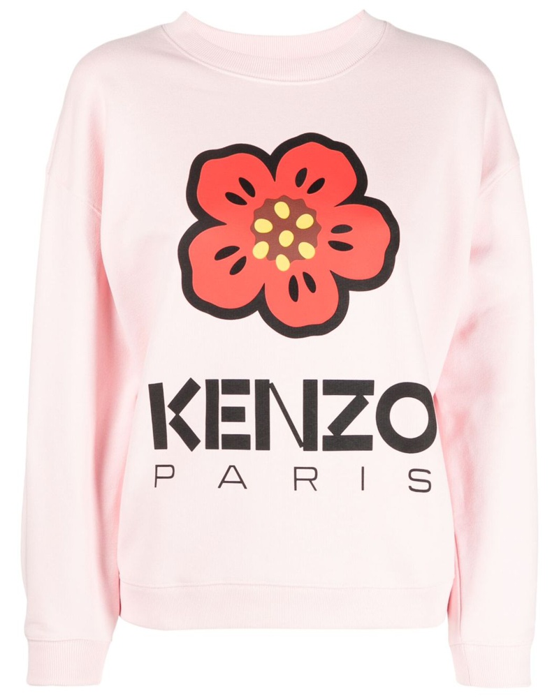 Kenzo Damen Sweatshirt mit Boke Flower-Print