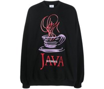 Hoodie mit "Java"-Print