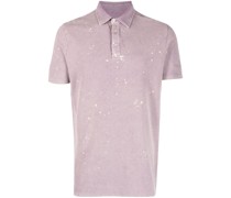 Poloshirt mit Farbklecksen