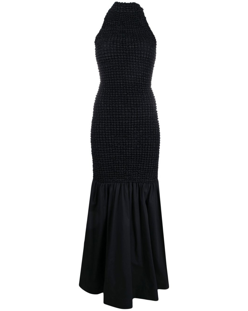 STAUD Damen Gesmoktes Kiera Maxikleid