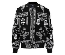 Hoodie mit Church-Print