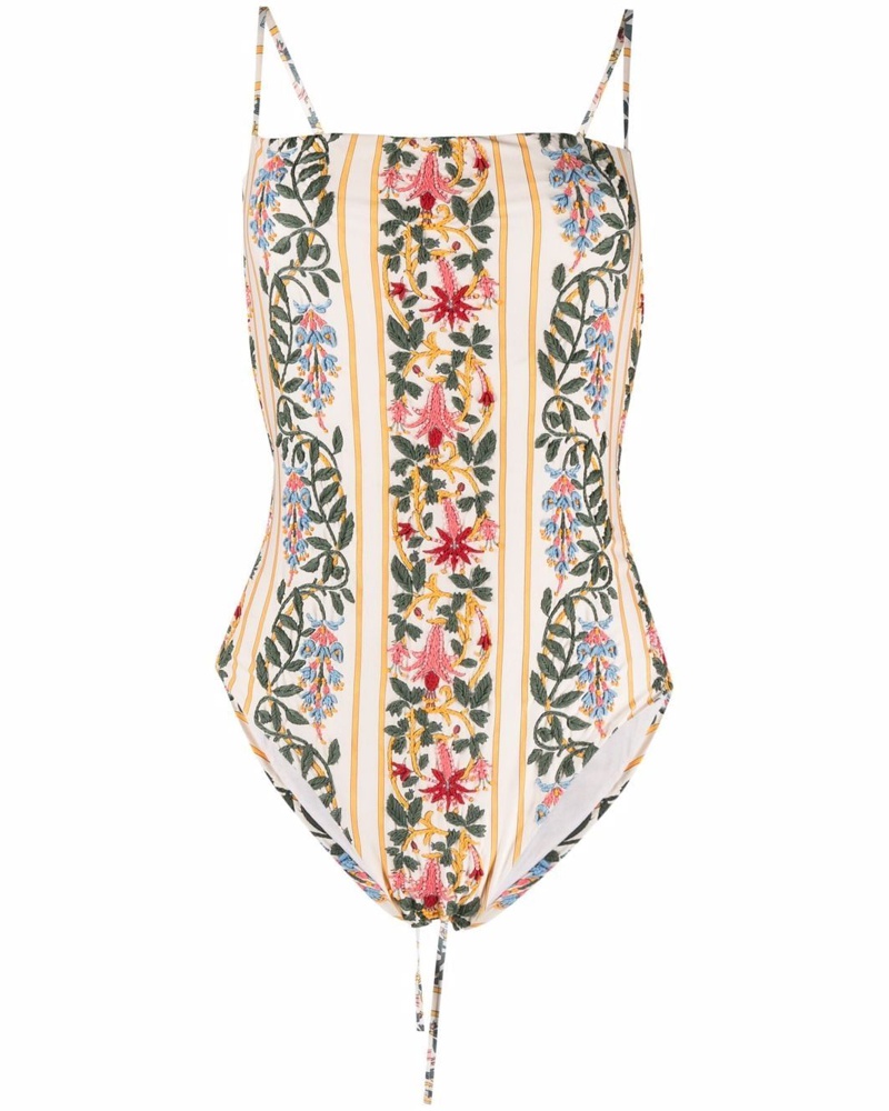 AGUA BENDITA Damen Badeanzug mit Stickerei