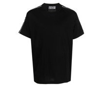 T-Shirt mit Logo-Streifen