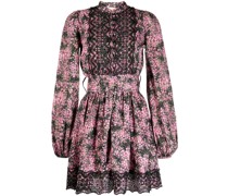 Minikleid mit Paisley-Print
