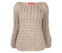Grob gestrickter Kaschmirpullover