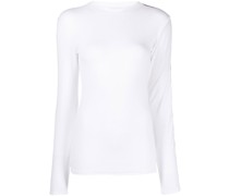 Fein geripptes Langarmshirt