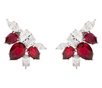 Esther Ruby Cluster Ohrringe