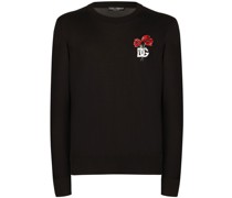 Pullover mit Stickerei