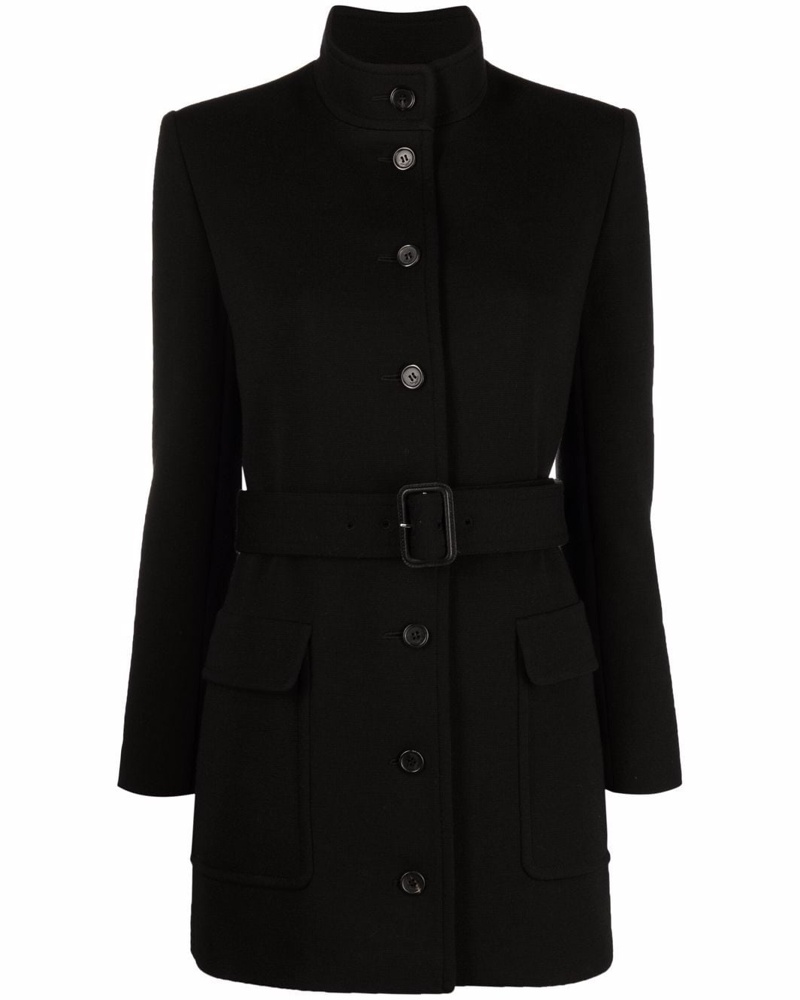 Saint Laurent Damen Langer Mantel
